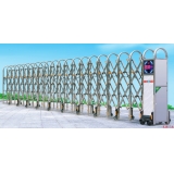 Automatic remote control expansion door of Shaoxing Binhai large bend netting plant